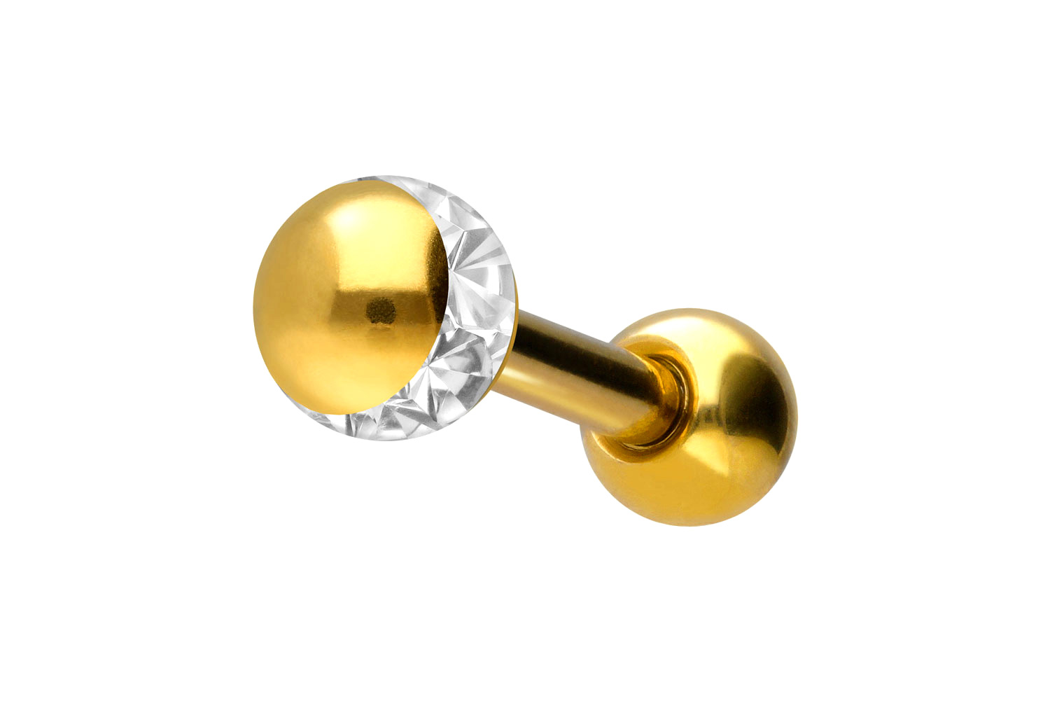 Chirurgenstahl Ohrpiercing EPOXY-RING-KUGEL